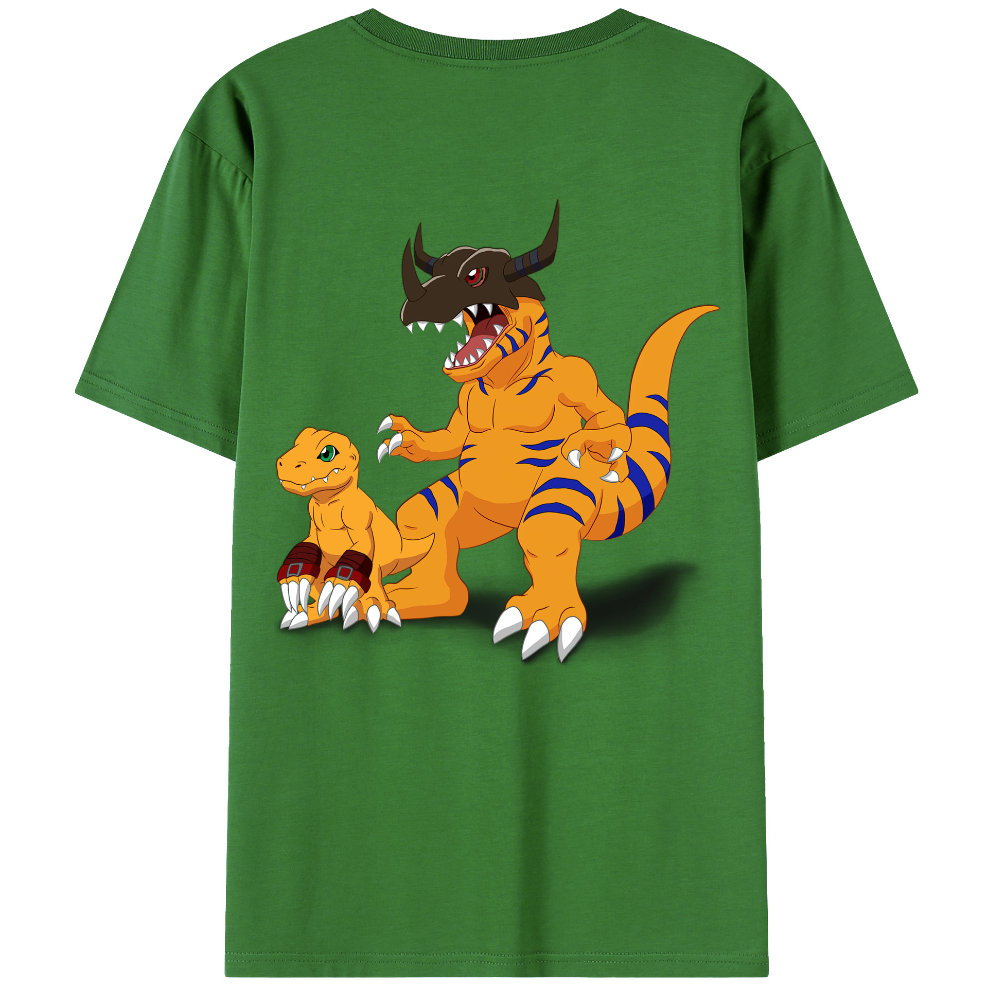 （画像用） Digimon デジタルモンスター/デジモン レディース半袖Tシャツ(バックプリント)